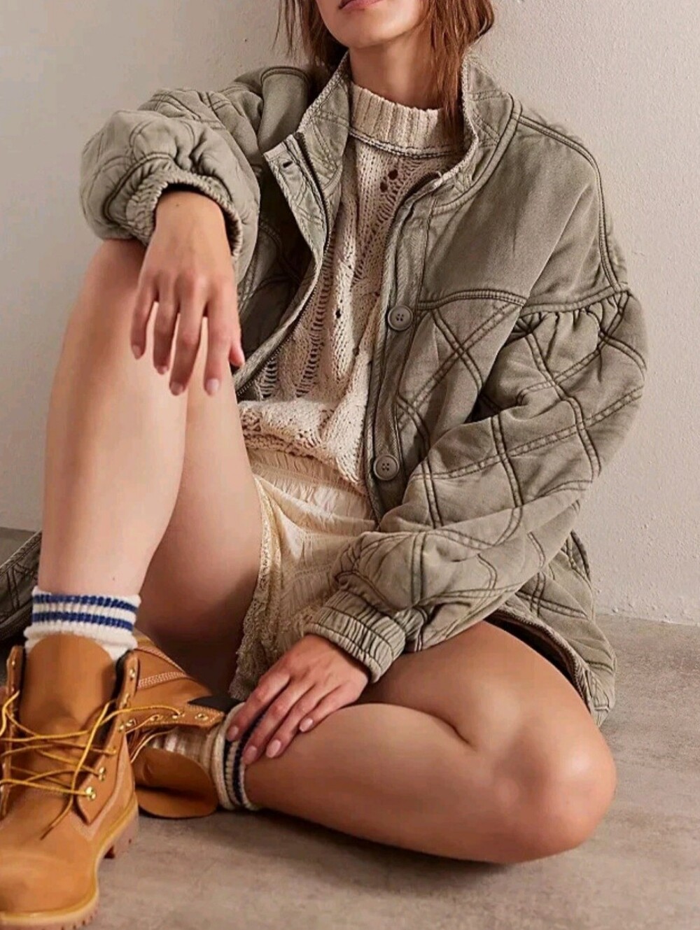 Free People Juno Quilted Jacket - Picture 3 of 13